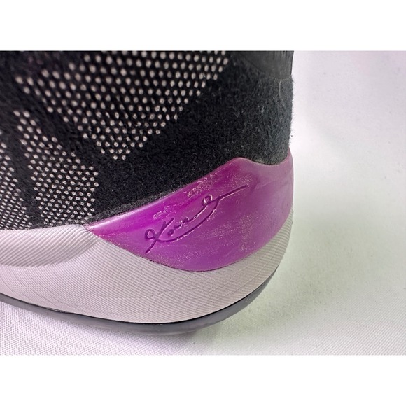 Nike Kobe AD 2018 Lakers Away Black Vivid Purple Mens Size 10.5 AV3555-002 Mamba - Picture 10 of 16